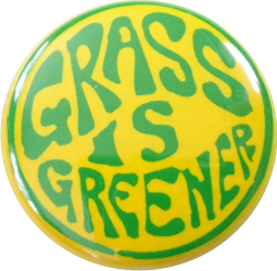 grass is greener button